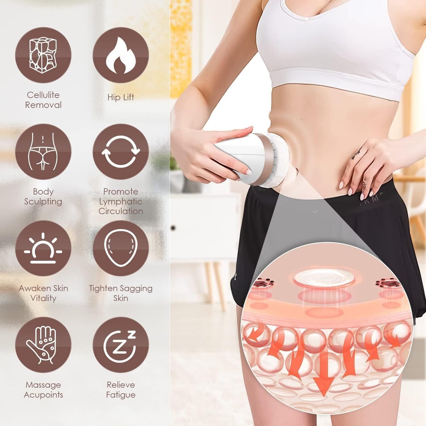 Body Sculpting Massager Fat Burner For Cellulite